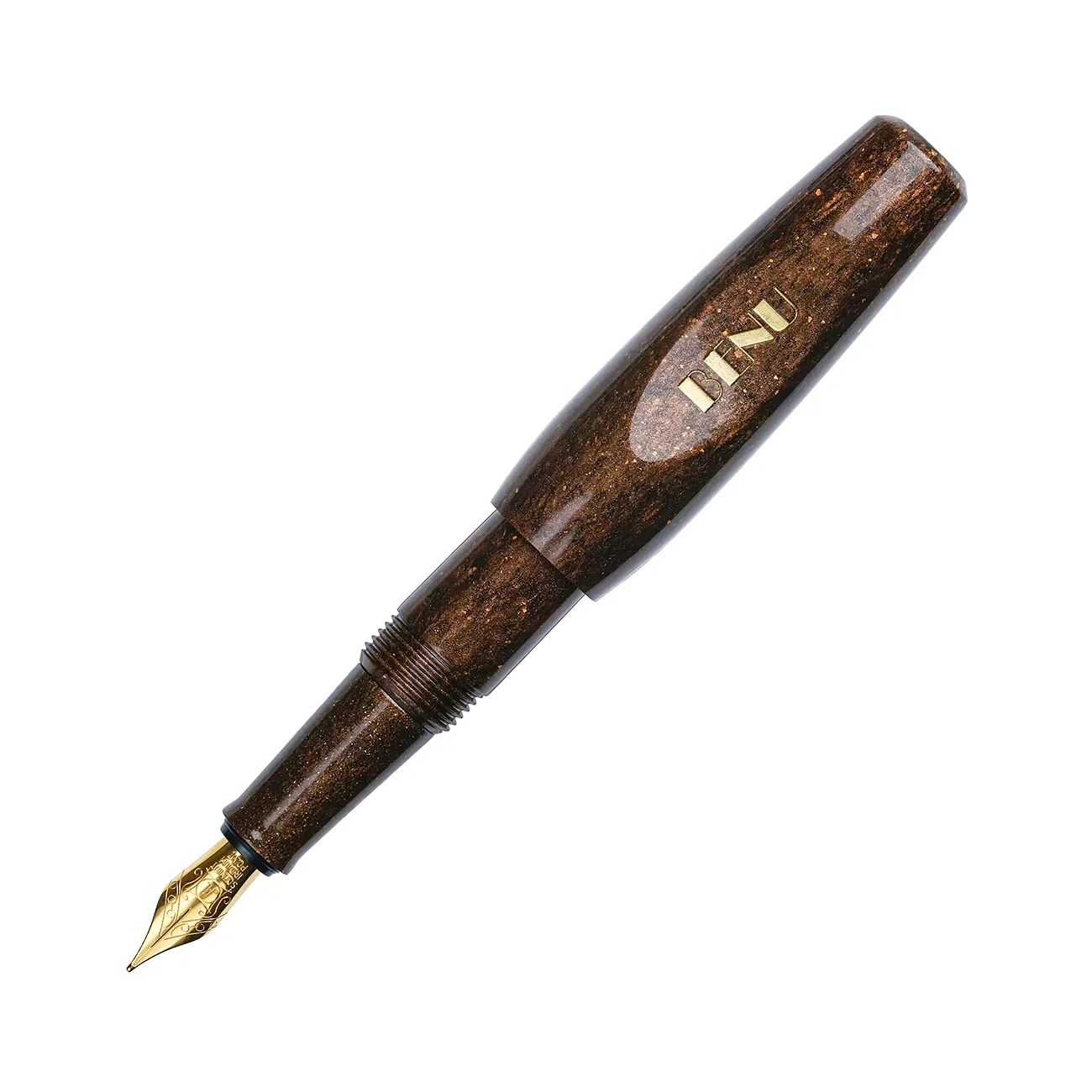 Benu Pixie Pocket Fountain Pen - Coffee Brown