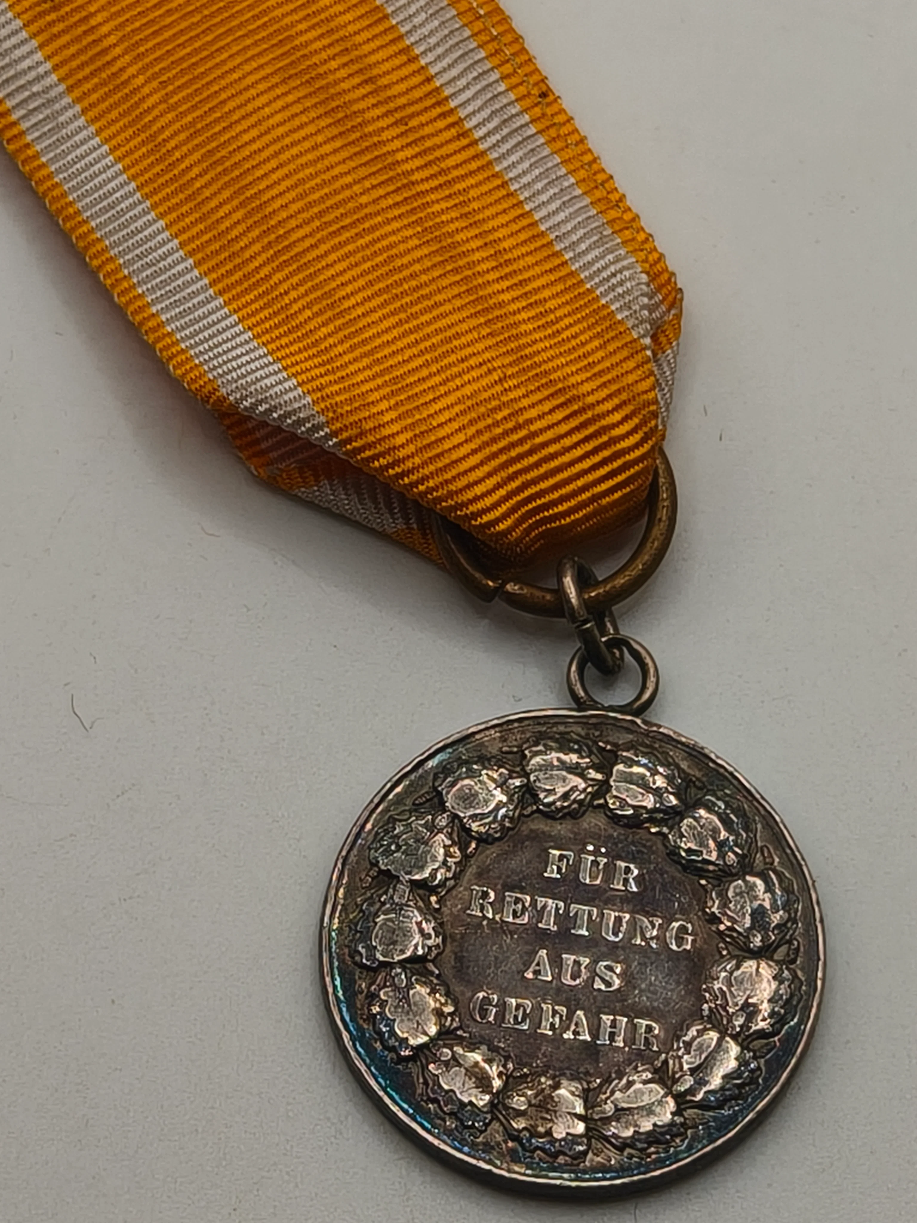 Commemorative Medal for Rescue from Danger. Prussia