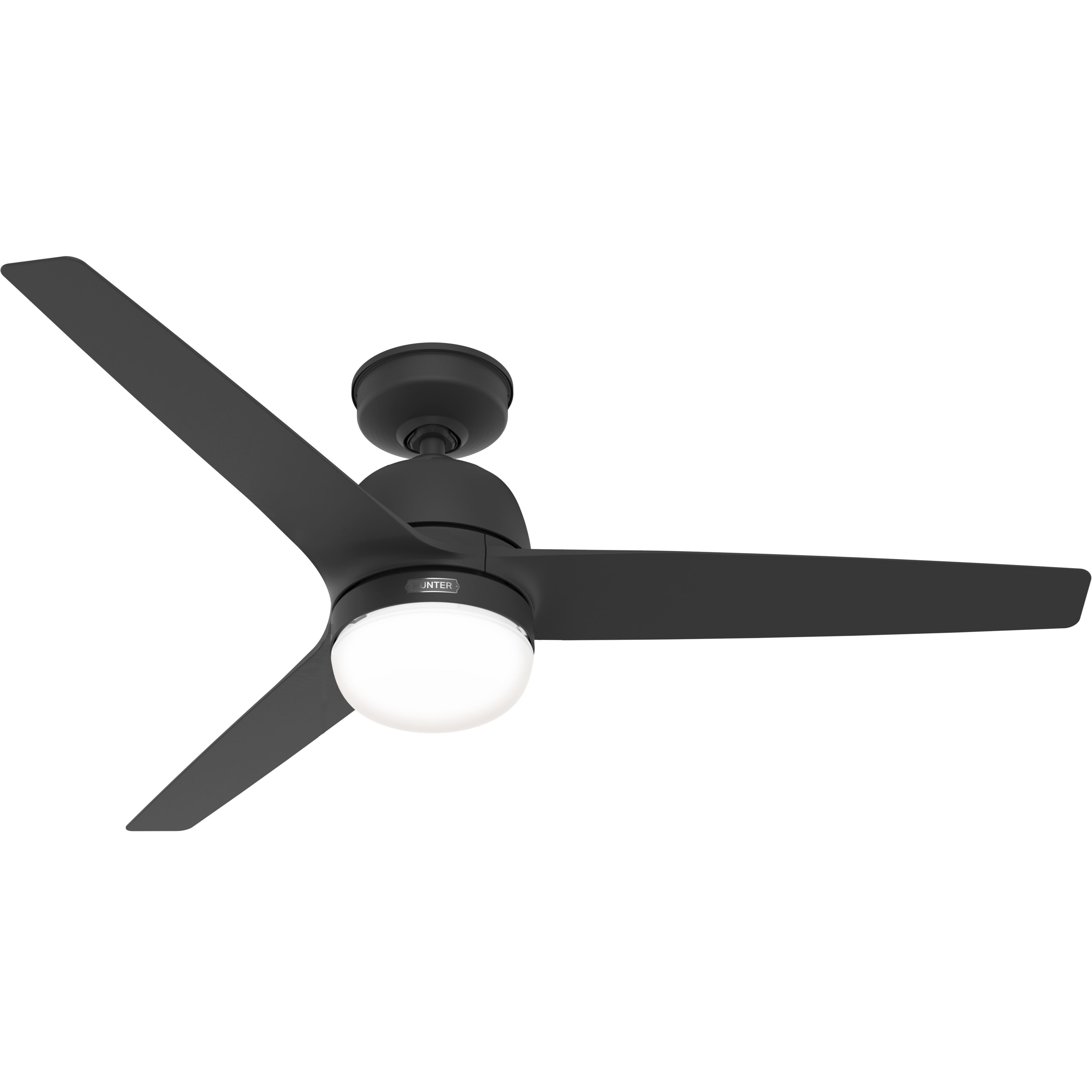 Deckenventilator Outdoor Deckenventilator Seawave Schwarz mit Licht