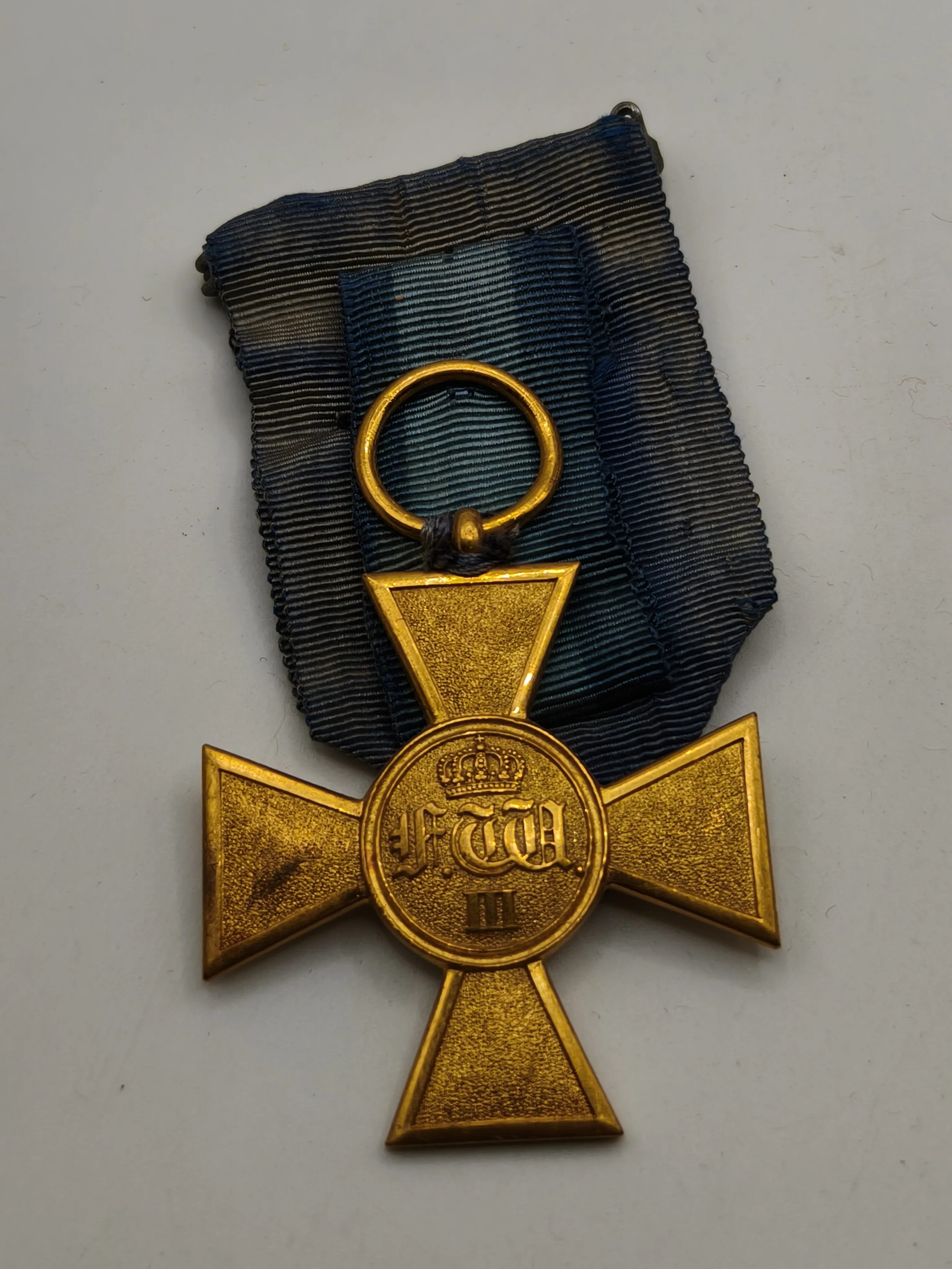 Prussian 25-Year Long Service Cross for Officers. Prussia.