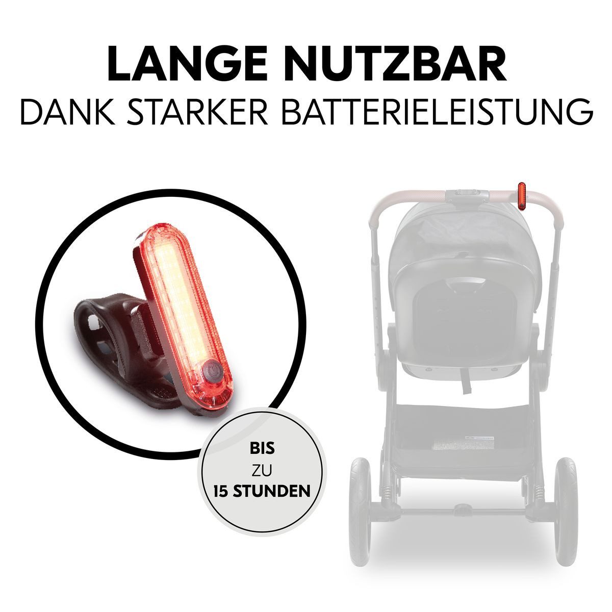 Kinder-Buggy LED-Leuchte