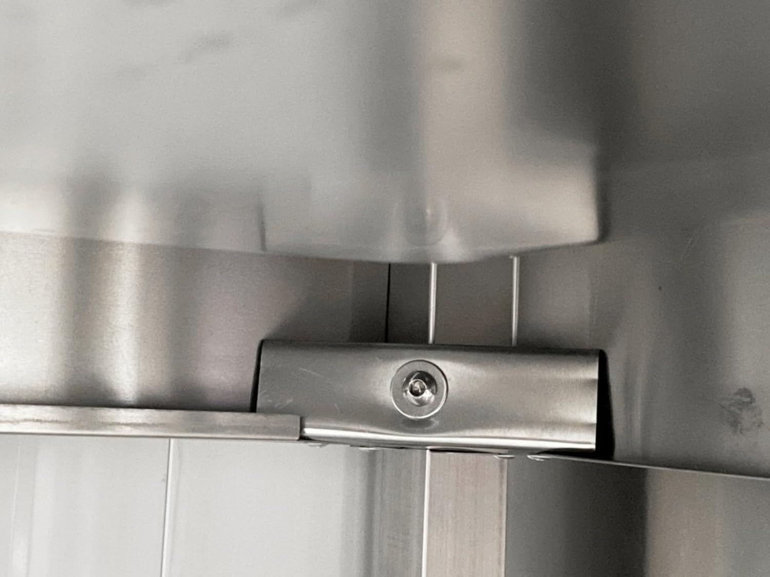 Ristoattrezzature - Lavello in acciaio inox armadiato 160x60x95h cm - 2 vasche con gocciolatoio sx - Per uso professionale