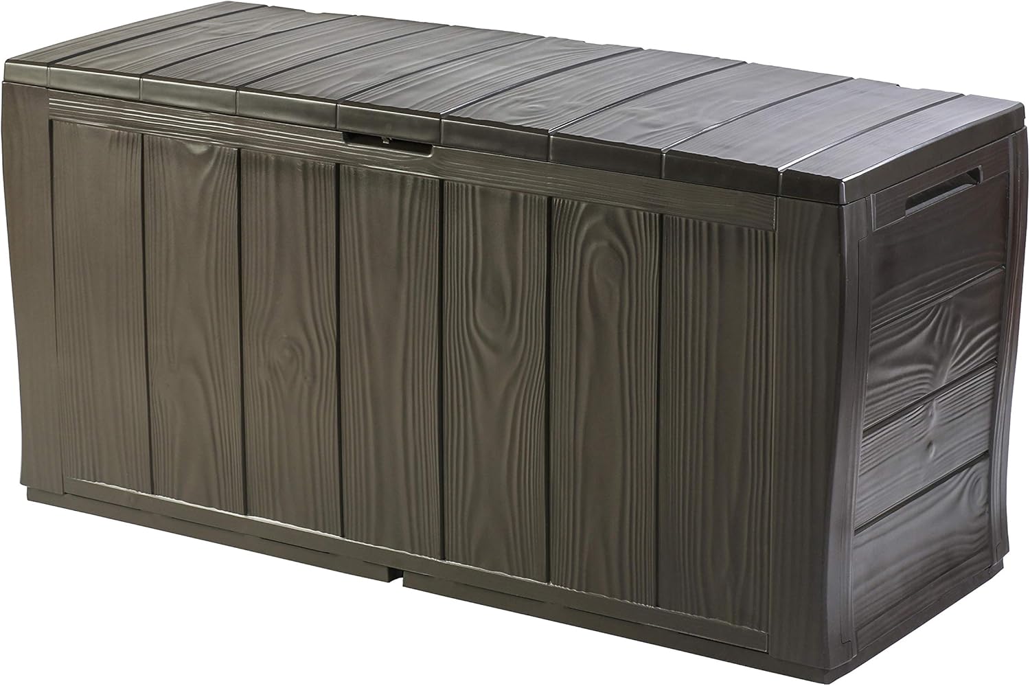 Keter 231317 Comfy Storage Box, Brown, 116.5 x 44.7 x 57 cm