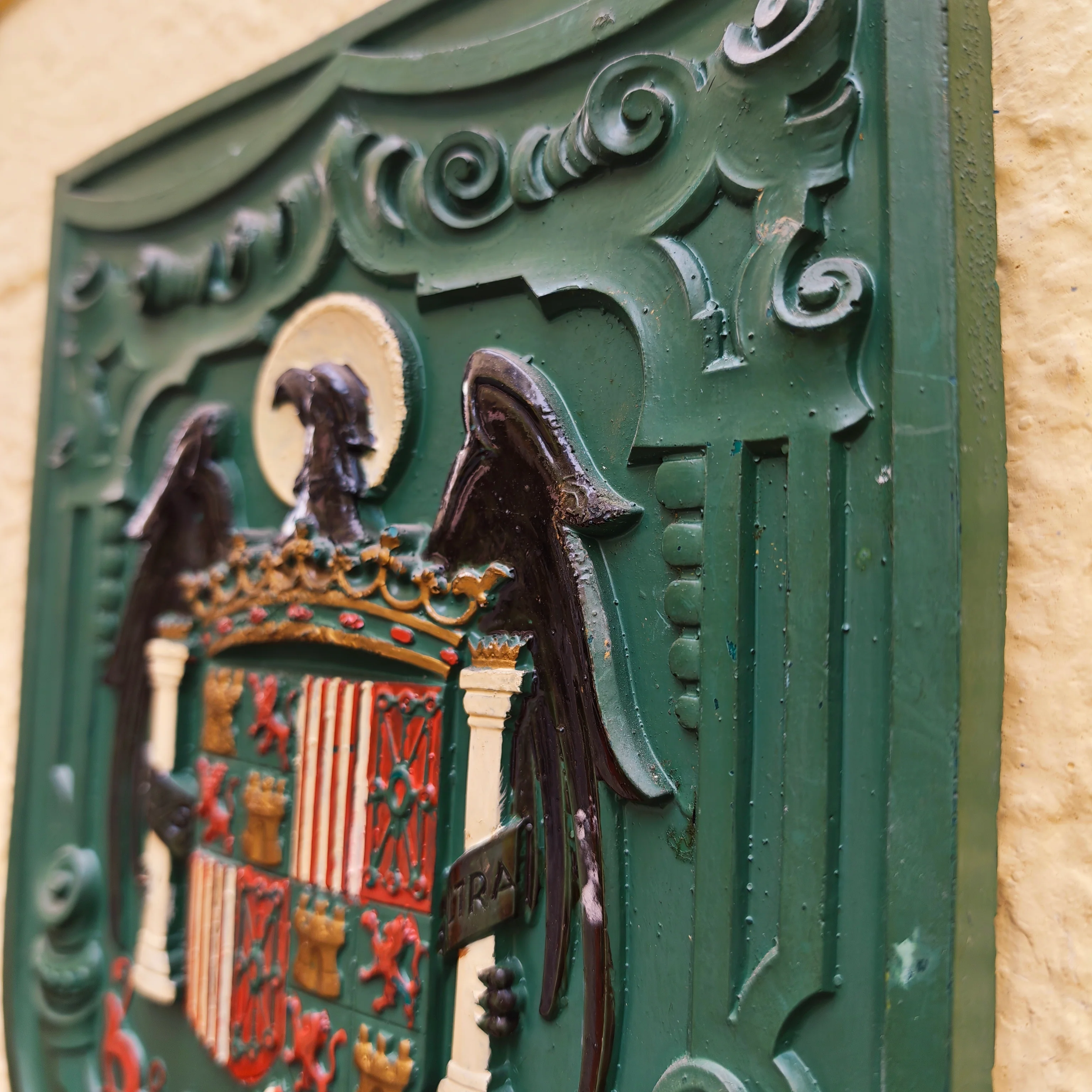 Placa escudo Aguila de San Juan