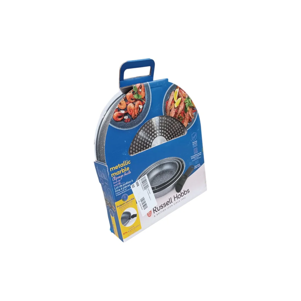 Russell Hobbs pannenset, met afneembare handgreep - B-keus