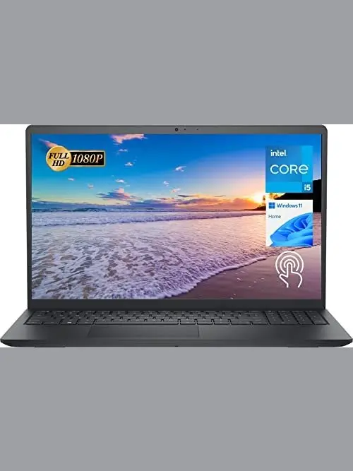 Dell Newest Inspiron 15 3511 Laptop, 15.6" FHD Touchscreen, Intel Core i5 1035G1, 12GB RAM, 256GB PCIe NVMe M.2 SSD, SD Card Reader, Webcam, HDMI, WiFi, Windows 11 Home, Black