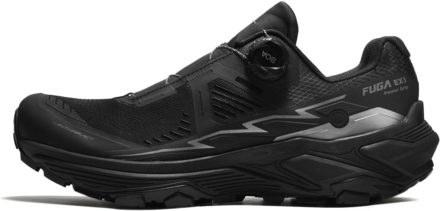 KAILAS Herren FUGA EX 3 BOA Trail Running Schuhe Leichtgewichtige rutschfeste Atmungsaktive Jogging Wanderschuhe