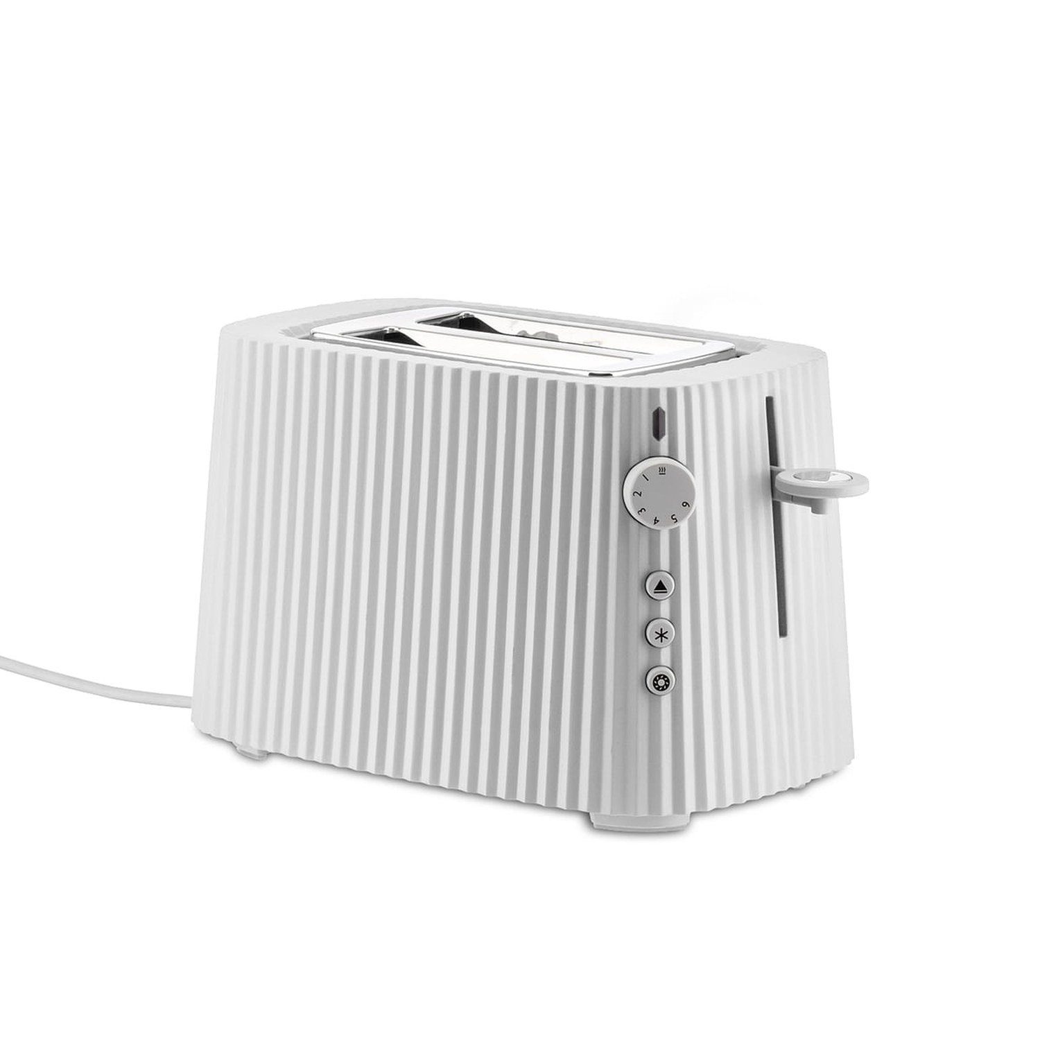 Toaster Plissé Weiß