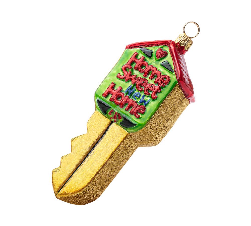 Handmade Heirloom New Home Key Ornament   tiaotiao