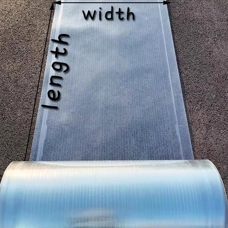 Fiberglas-Dachplatten für Wärmedämmung, wetterfeste Lichtpaneele für Gewächshäuser, Gärten und Autos, leicht zu schneiden (1,2 x 9 m)