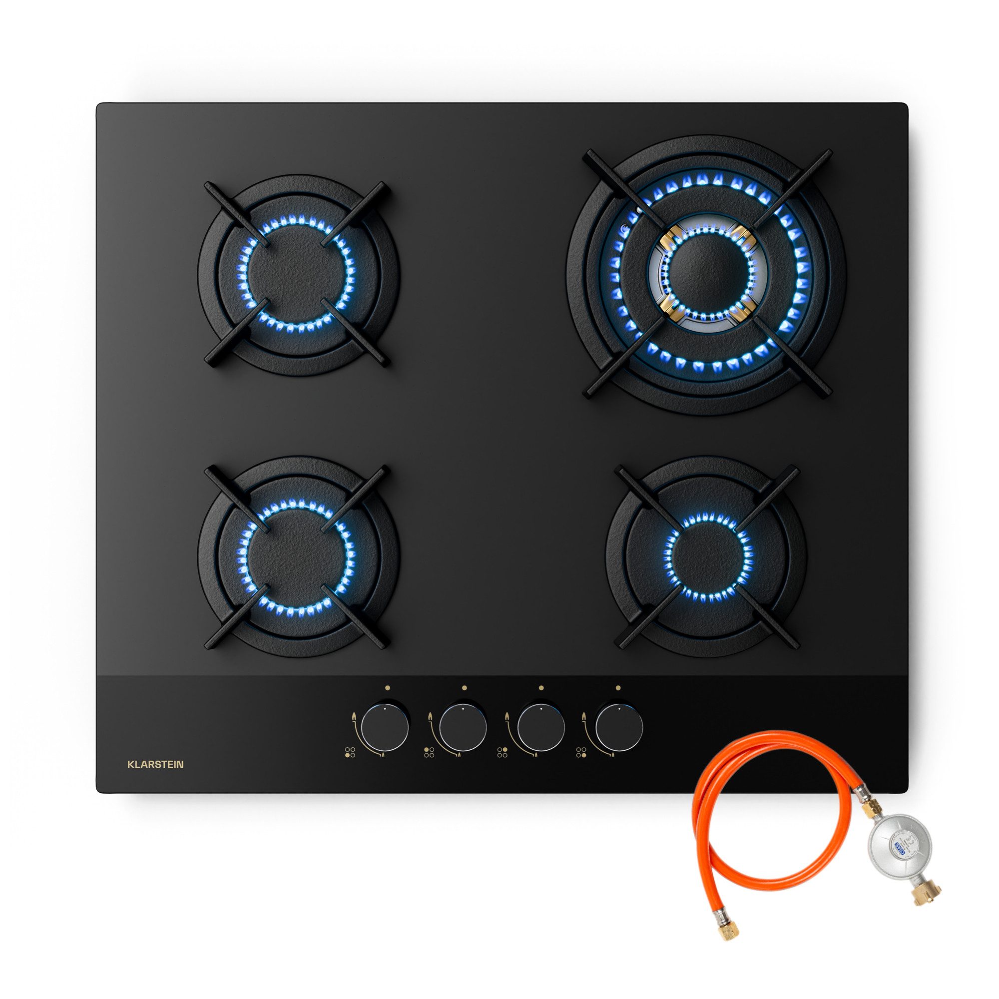 Gas-Kochfeld Goldflame Nano Matte
