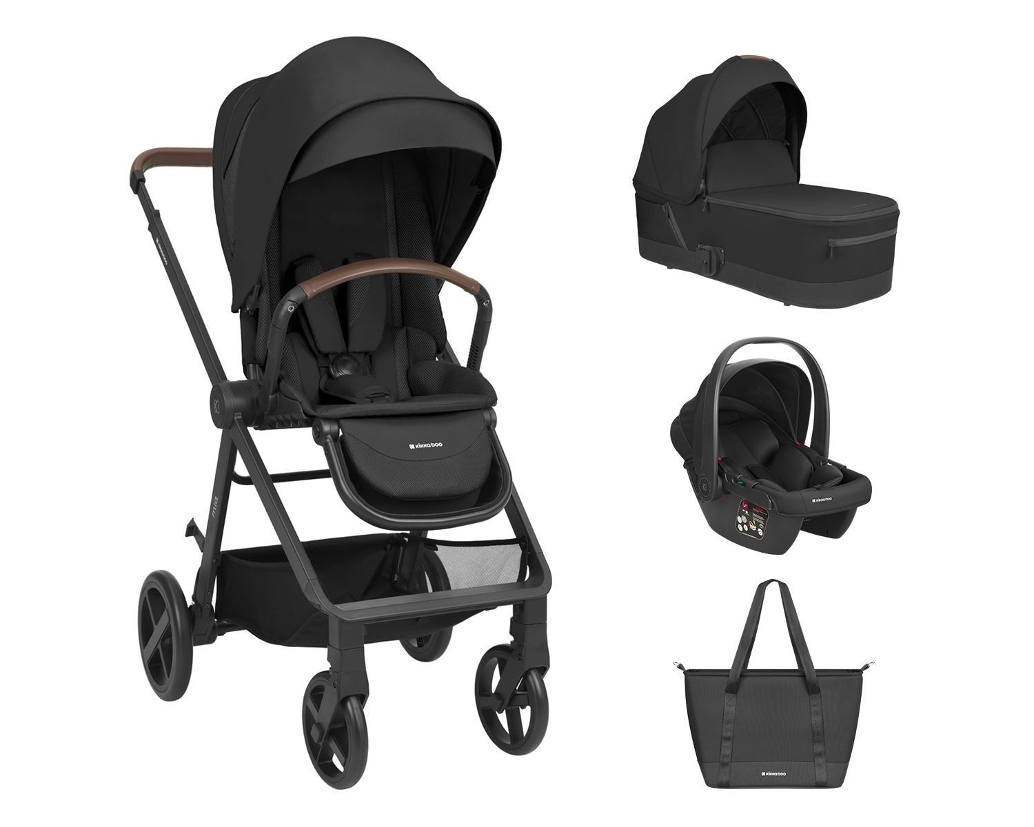 Kombi-Kinderwagen Kombikinderwagen Mia 3 in 1