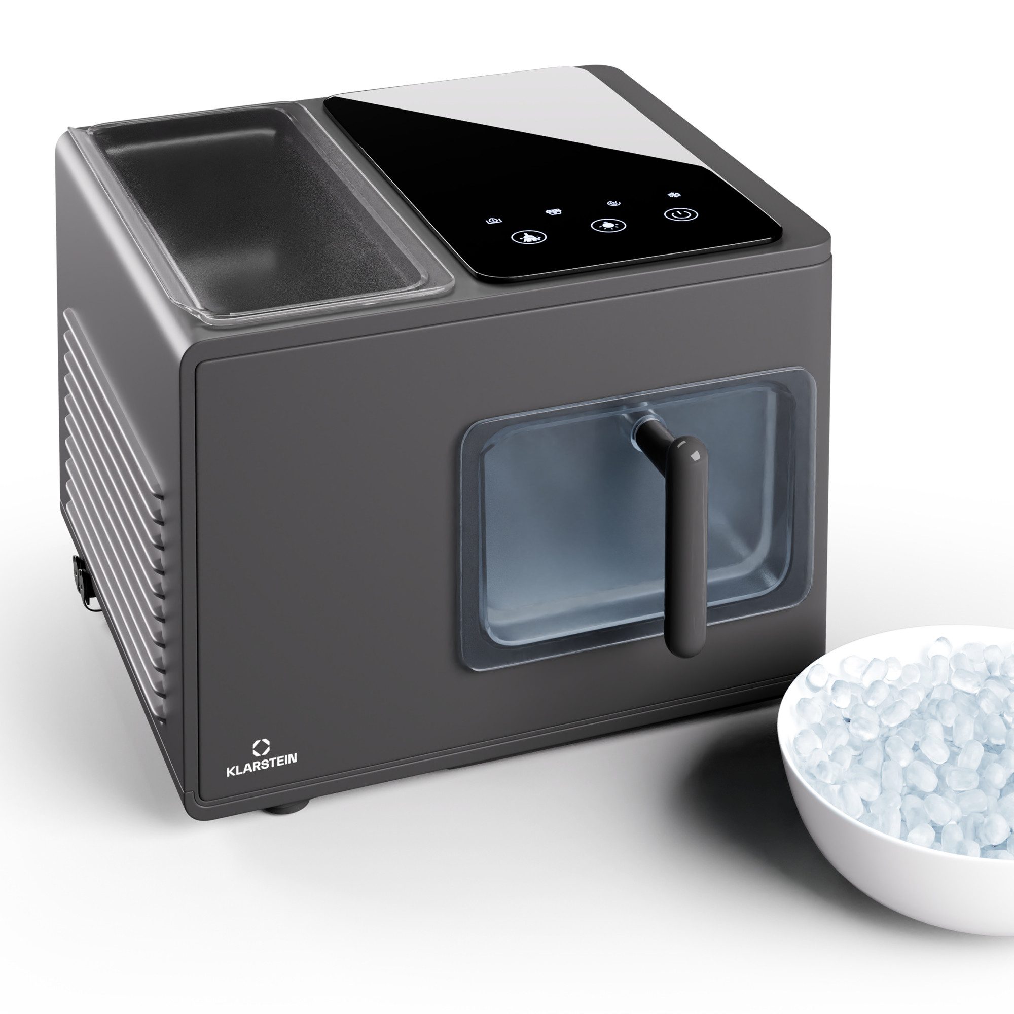 Eiswürfelmaschine Glacial Pro nugget ice maker black 15kg