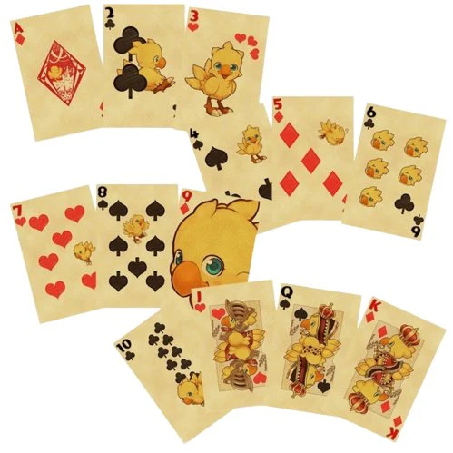 Chocobo Playing Cards
