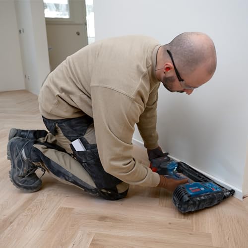 Bosch Professional 18V System Chiod. legno a batteria GNH 18V 64 2 (mod. azion. singola, idonea per chiodi: 32 64 mm, 16 ga (1,6 mm) e angolo di inclinazione di 20°, senza batterie e caricabatteria) : Amazon.it: Fai da te