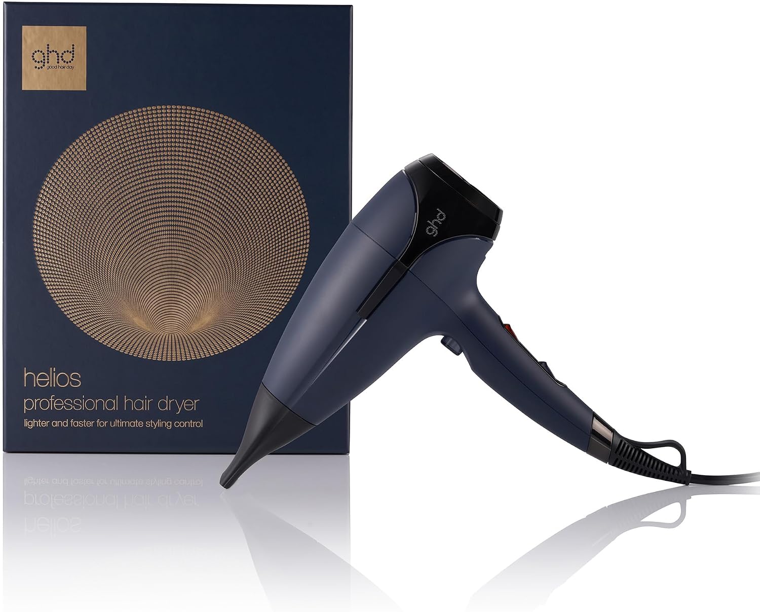 ghd helios, Asciugacapelli Professionale Leggero, Potenza 2200 W, Blu
