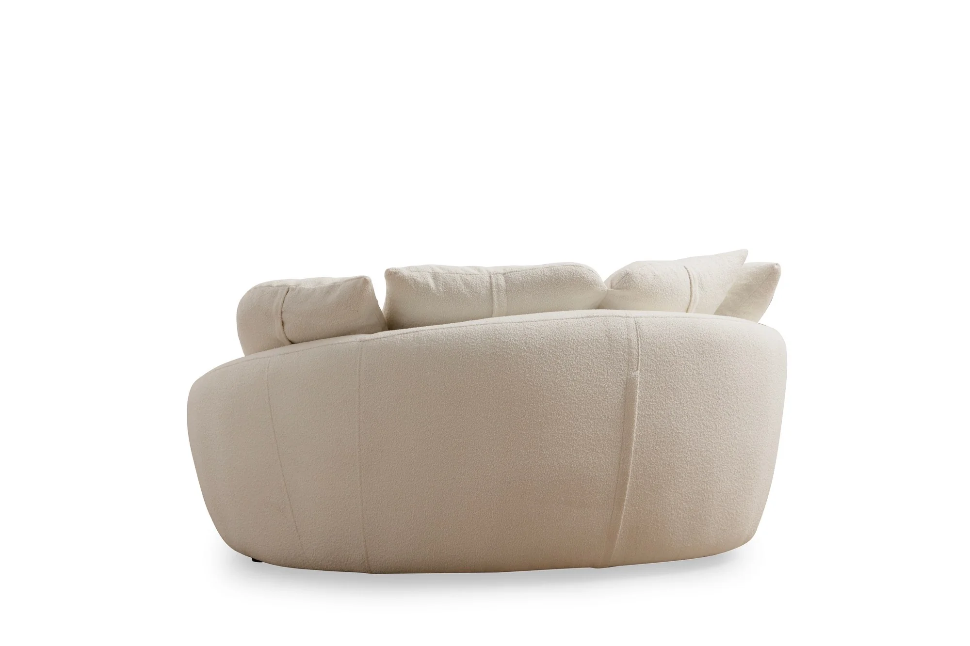 Midye 2er Sofa - Sahne