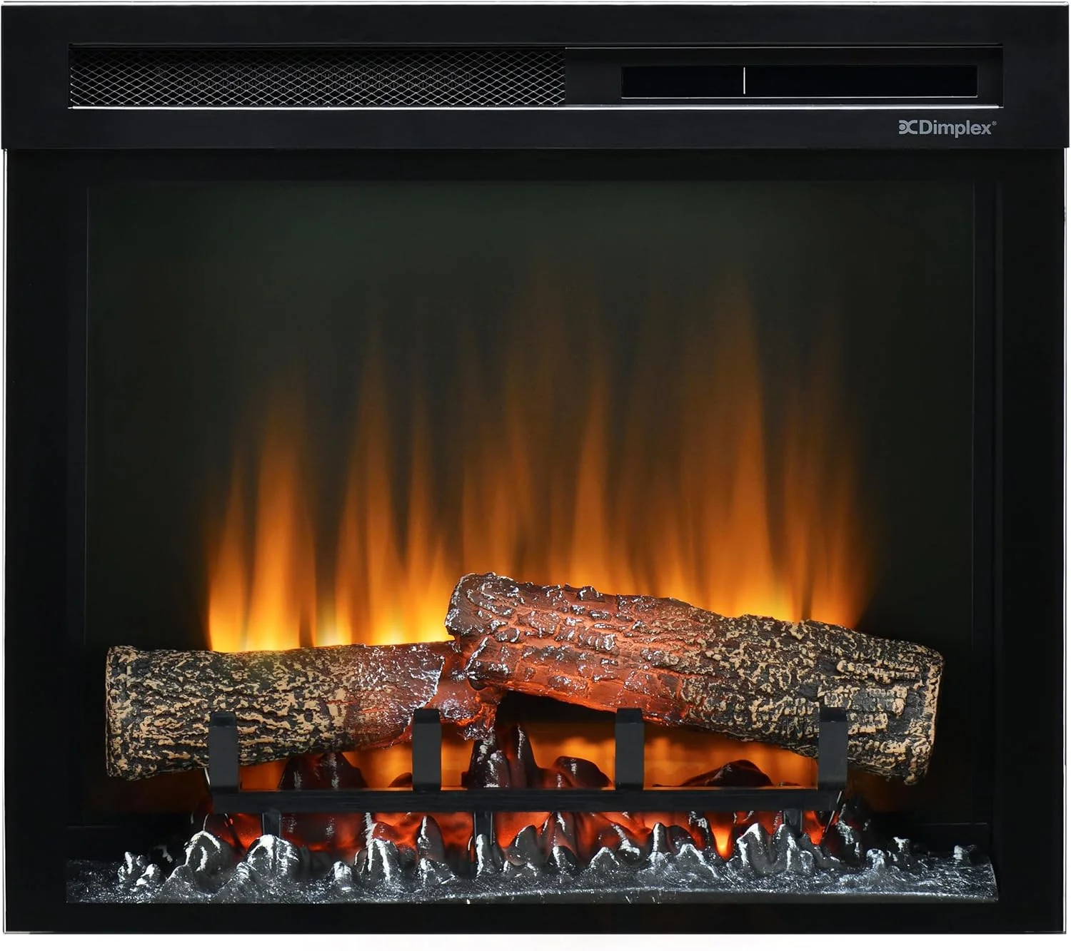 DIMPLEX Elektrokamin, 1400 W, schwarz, XHD 23'' Einsatz - Wandkamin - mit Heizung - - Kamineinsatz