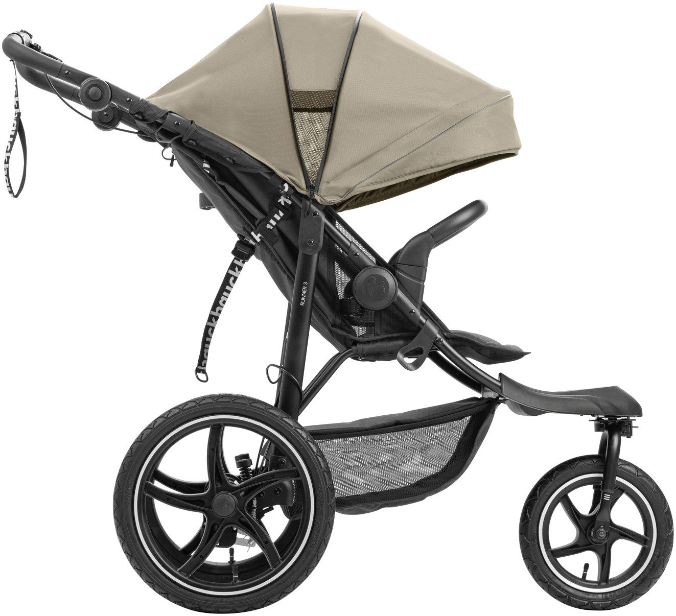 Dreirad-Kinderwagen Runner 3, olive