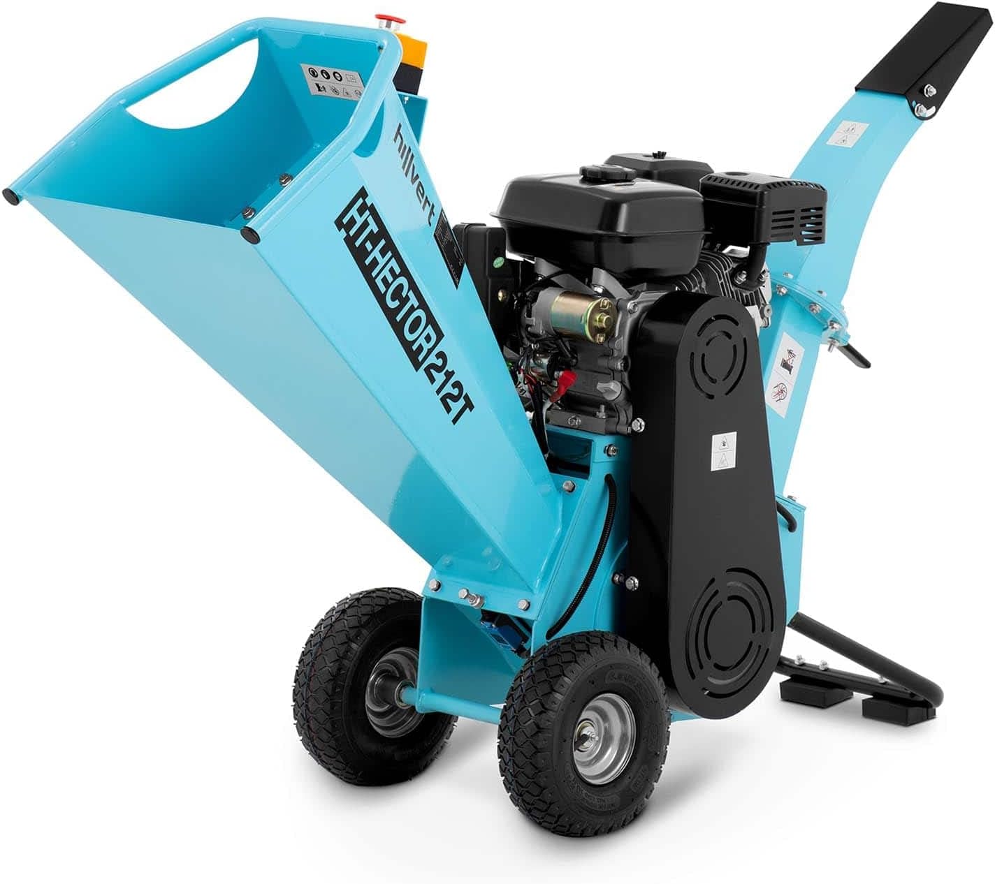 HT-HECTOR 212T Biotrituratore A Scoppio Tipo di combustibile: benzina senza piombo, Potenza del motore 6,5 CV Diametro di taglio 80 mm Biotrituratore elettrico Trituratore rami e foglie