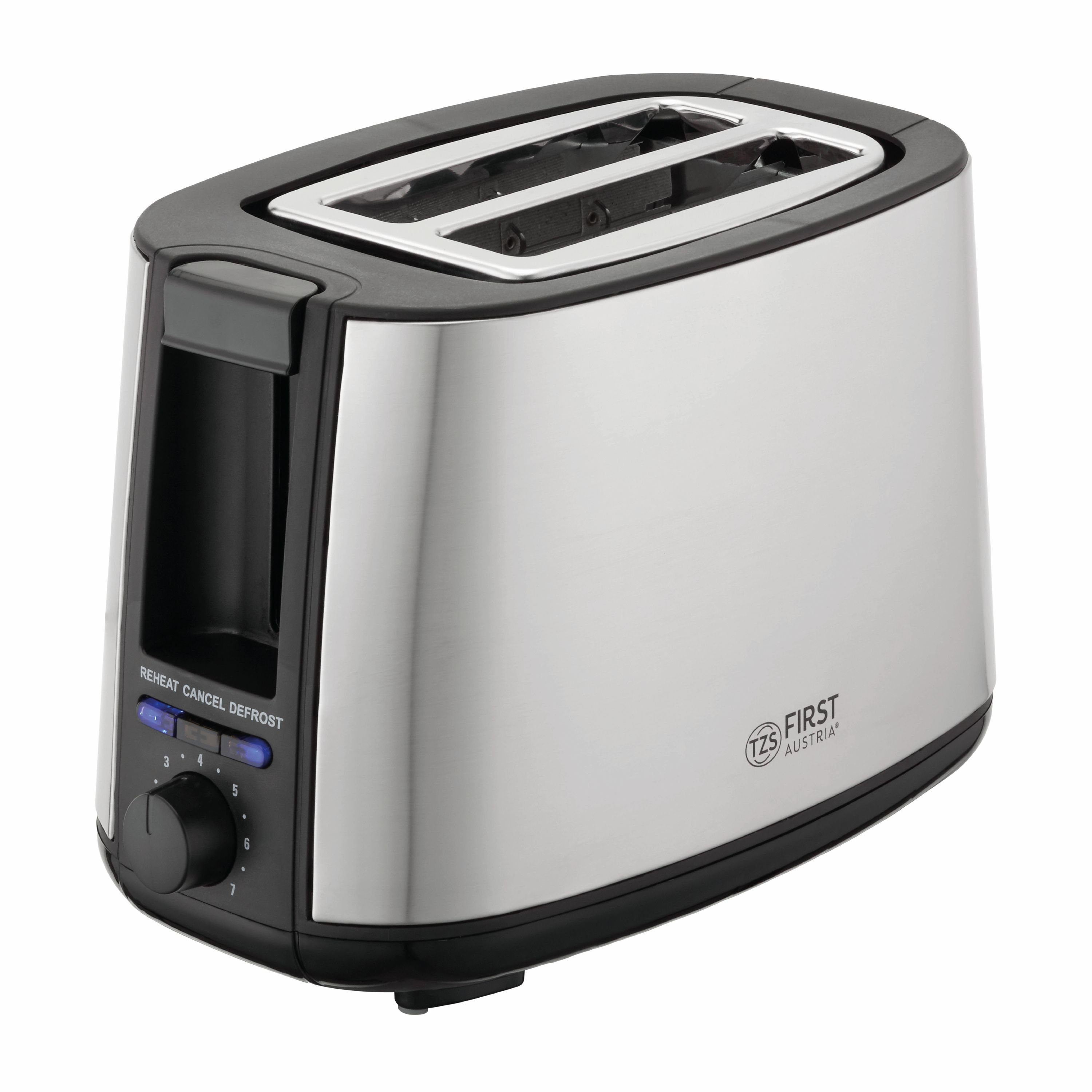 Toaster 2 Scheiben, Selbstzentrierfunktion, 7 Bräunungsstufen, 650-750W