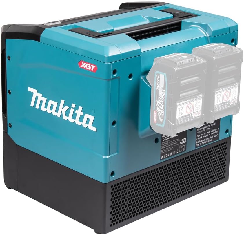 Makita MW001GZ Accu-magnetron 40V max. 350/500 W, 8 l (zonder accu, zonder lader)