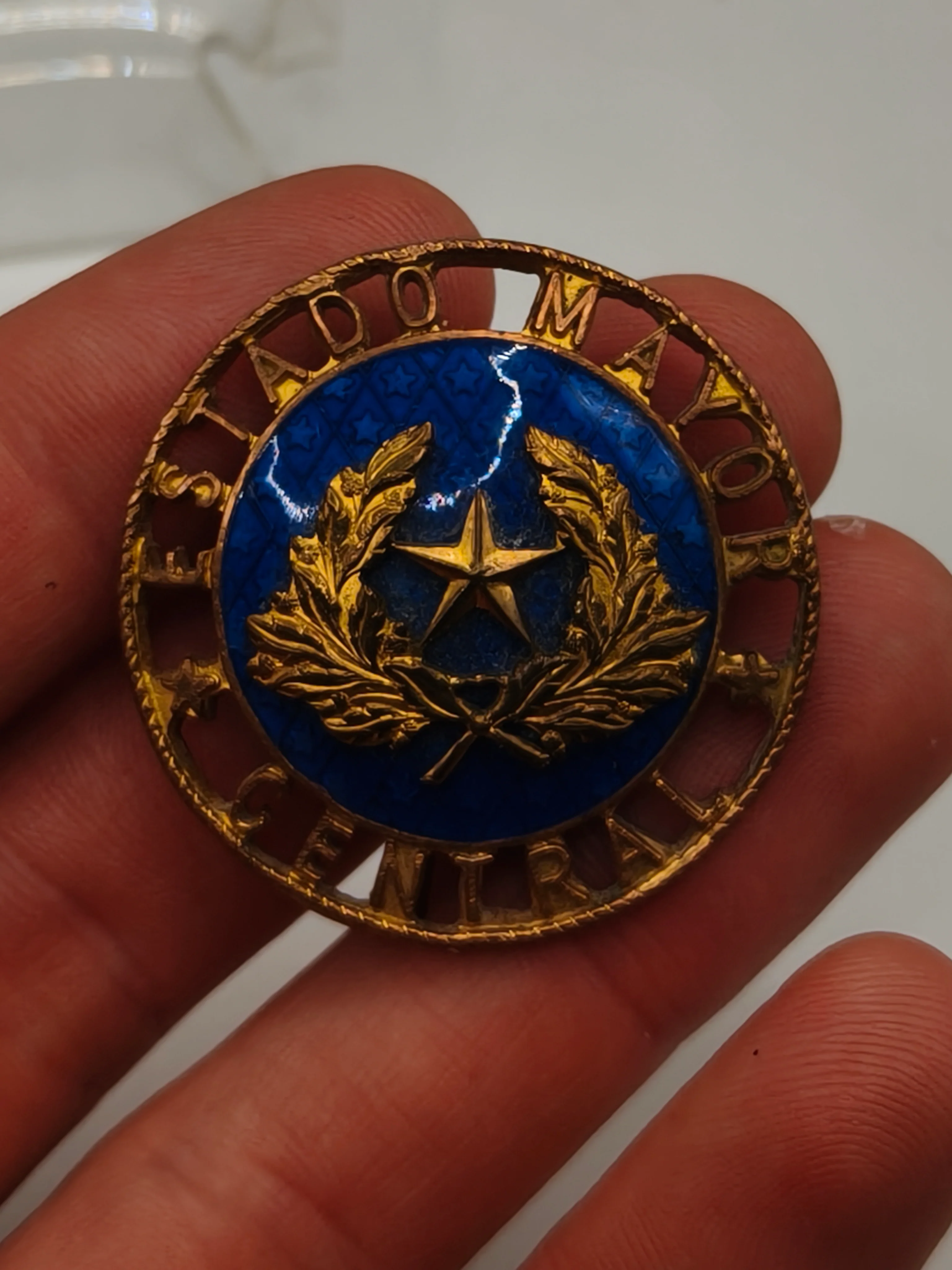 Insignia Estado mayor ej��rcito espa?ol
