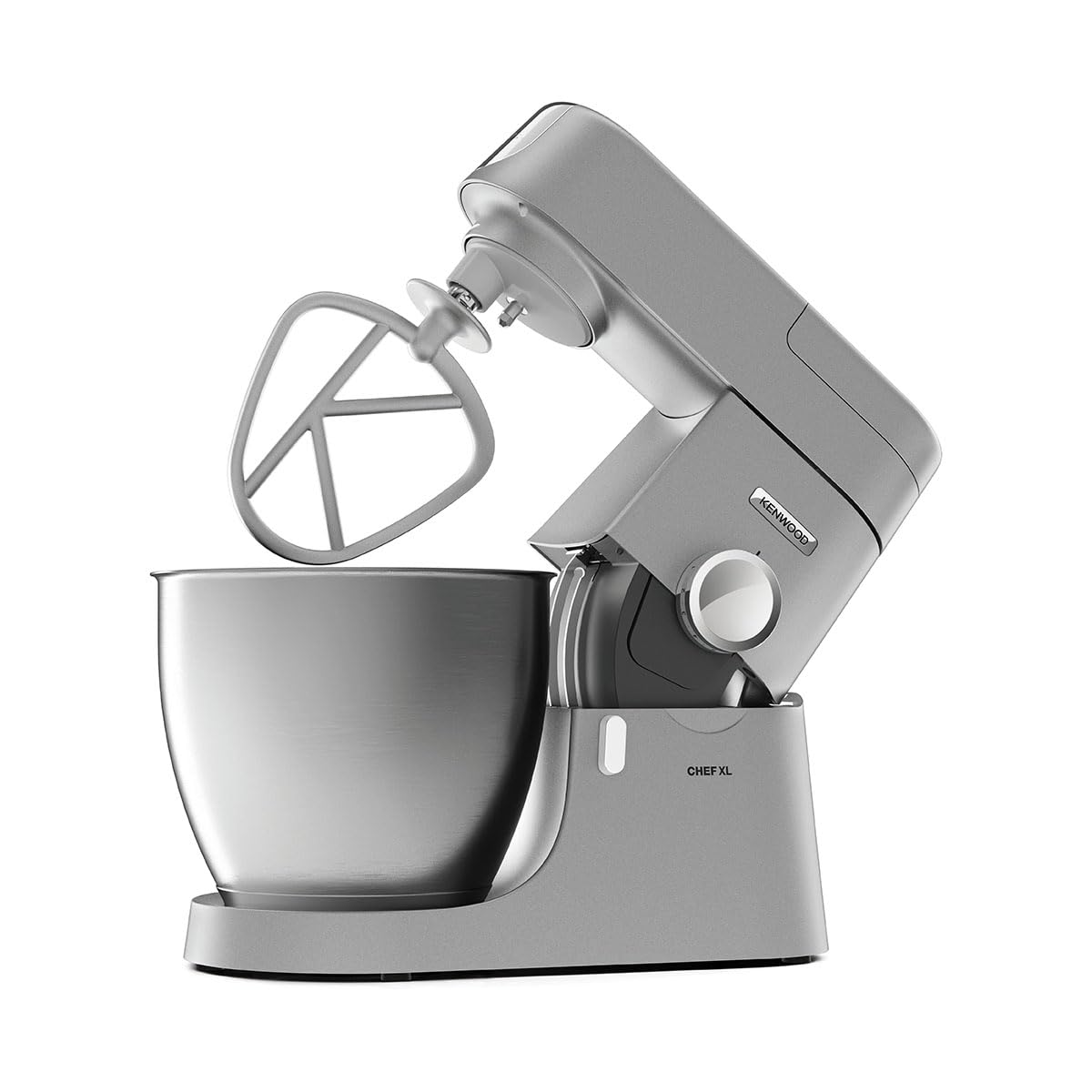 Küchenmaschine Chef XL KVL4100S mit 6,7 l Edelstahl-Rührschüssel, 1200 W und 3-teiligem Patisserie-Set, silber