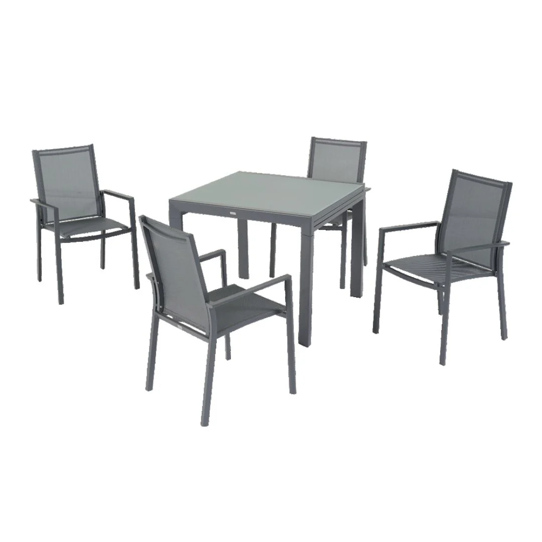 Riga - Set da pranzo da giardino 4-6 posti