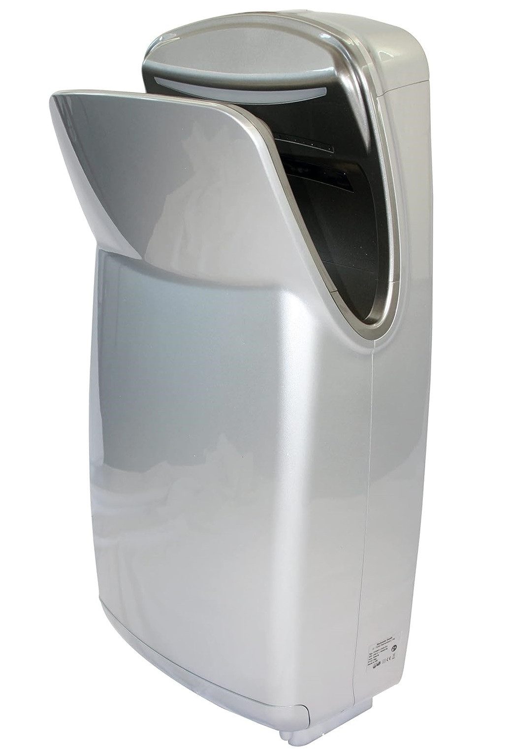 Handventilator Händetrockner XT3001 silber energiepsparend