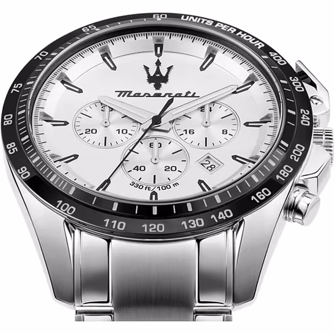Orologio Maserati Traguardo crono in acciaio R8873612049