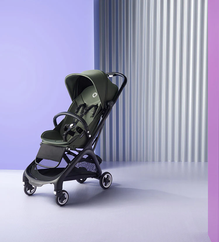 2025 Cochecito Butterfly Negro / Negro Medianoche