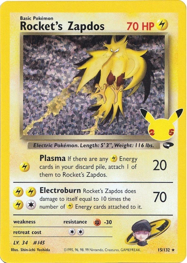 Rocket's Zapdos (15/132)