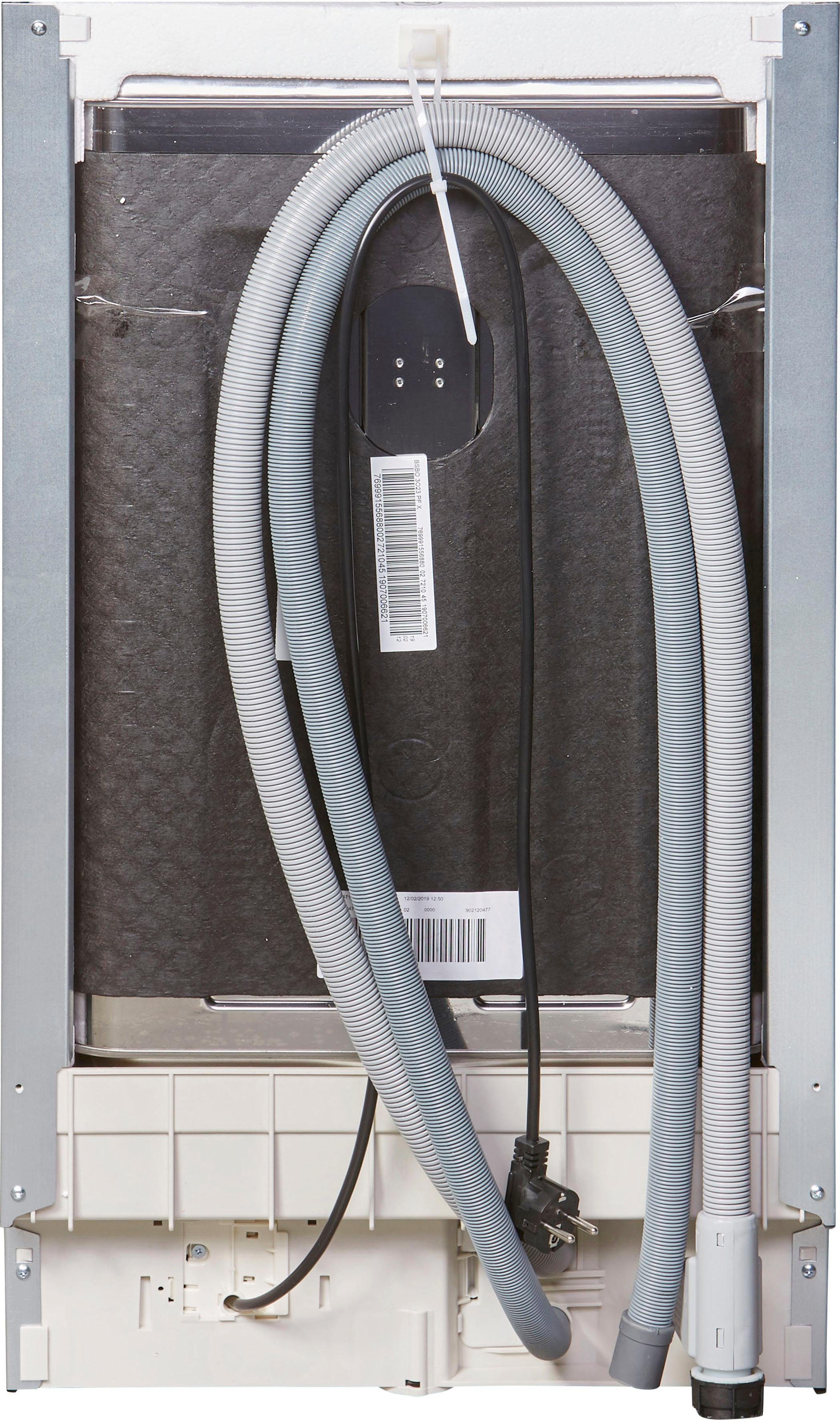 teilintegrierbarer Geschirrspüler BSBO 3O23 PF X (2)