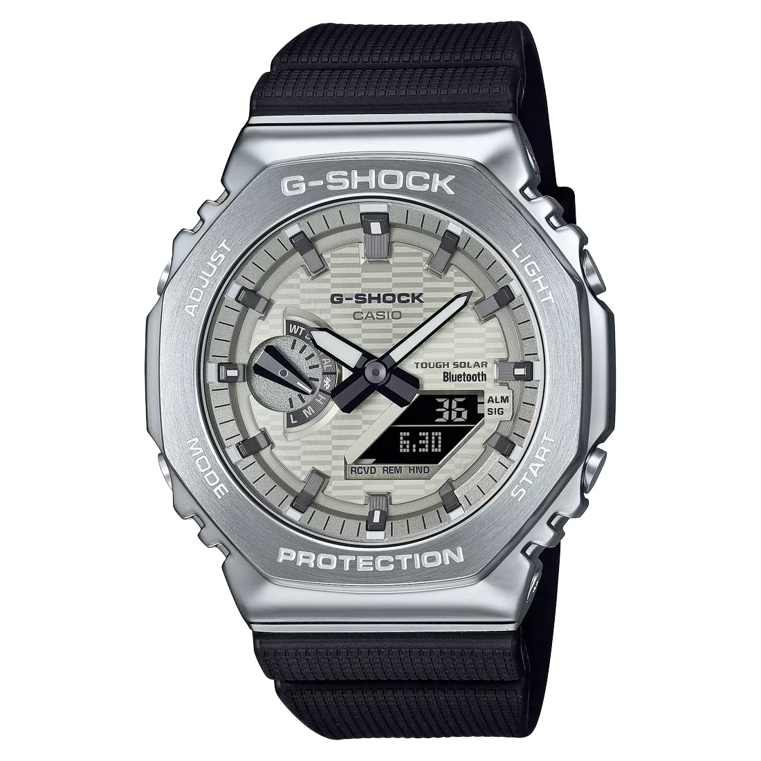 Orologio G-Shock GBM-2100A-8BER silver solare e bluetooth