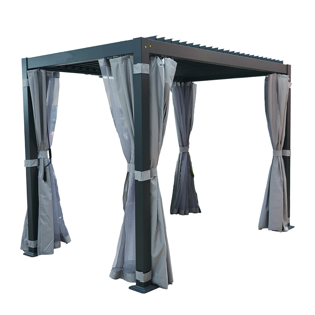 Pergola Bioclimatica Djerba 3 x 2 metri Antracite