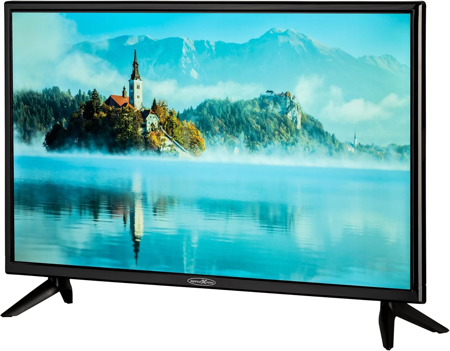 REFLEXION LED24IBT Smart LED Fernseher, LG webOSHub, 60 cm / 24 Zoll, Wohnwagen/Wohnmobil/Camping/Caravan/Boot/LKW TV, 12/230 Volt, Full HD, Triple Tuner, DVB-T2HD, DVB-S2, DVB-C, Bluetooth, WLAN