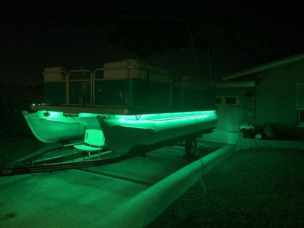 Pimp My Pontoon Multi-Color LED Under Deck Lighting Kit DIY