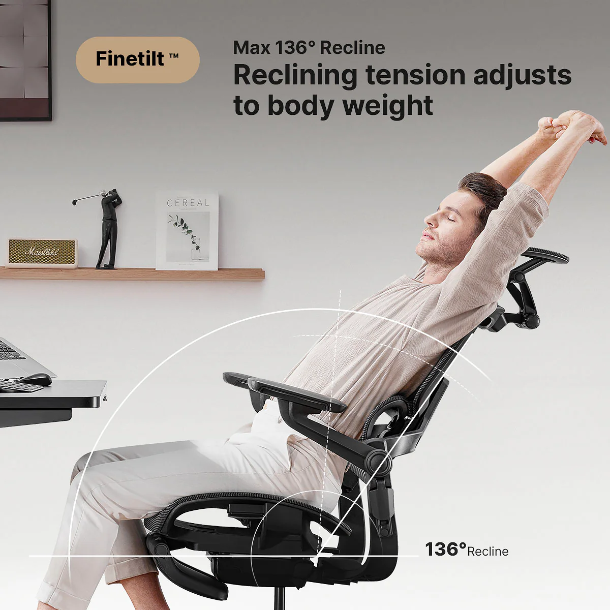 Sedia da ufficio ergonomica H1 Pro V2