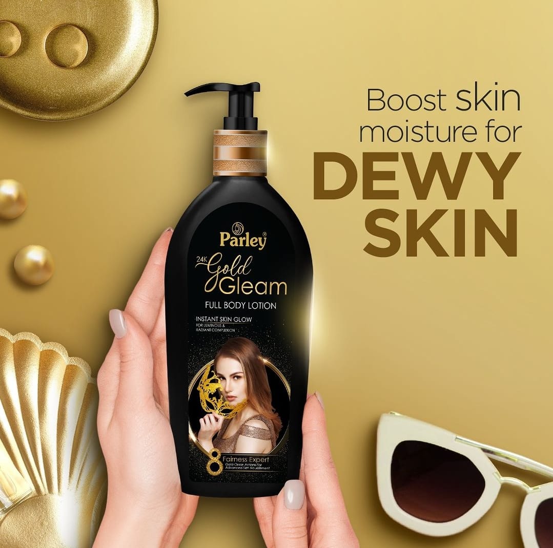 Parley 24K Gold Gleam Full Body Lotion 500ml e??? Luxurious Radiance & Hydration! e???