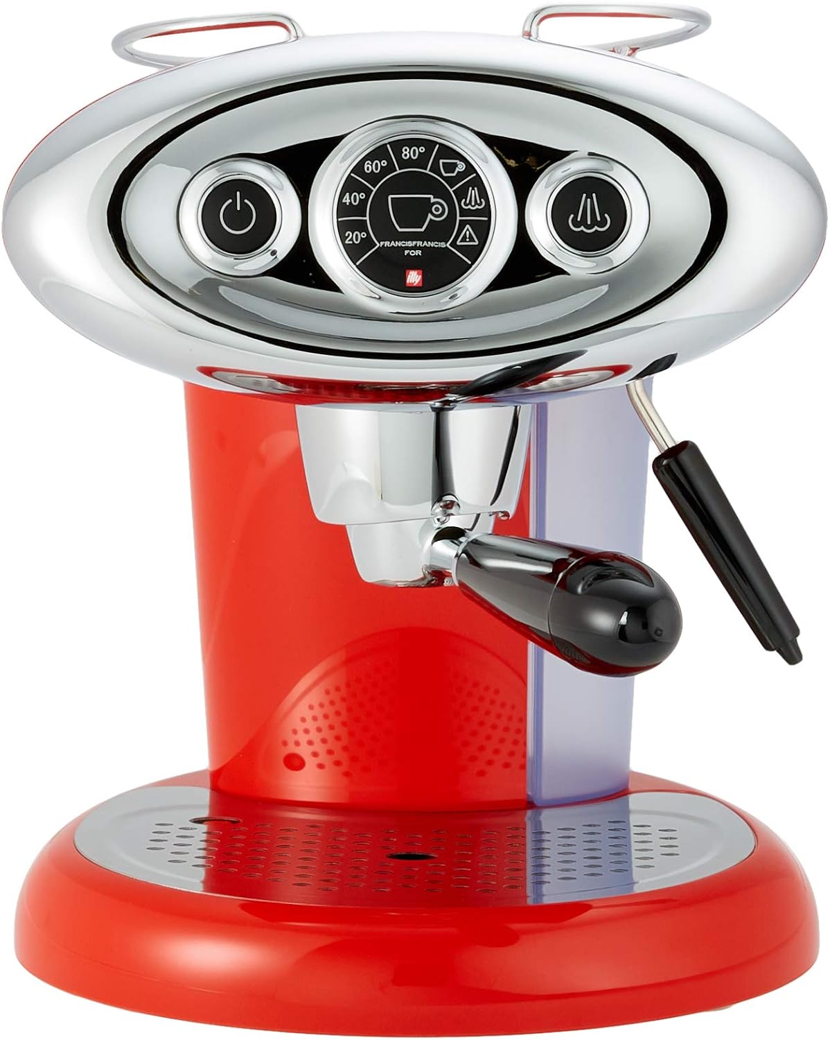 illy Macchina da Caffè a Capsule Iperespresso X7.1, 1.2L Rosso