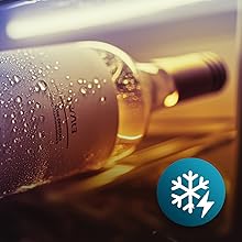 Cecotec Cantinetta Vino Bolero GrandSommelier 1250 CoolCrystal. 12 Bottiglie