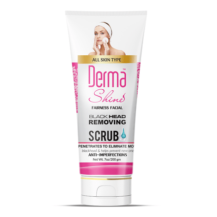 Derma Shine Black Head Removing Scrub �?200ml