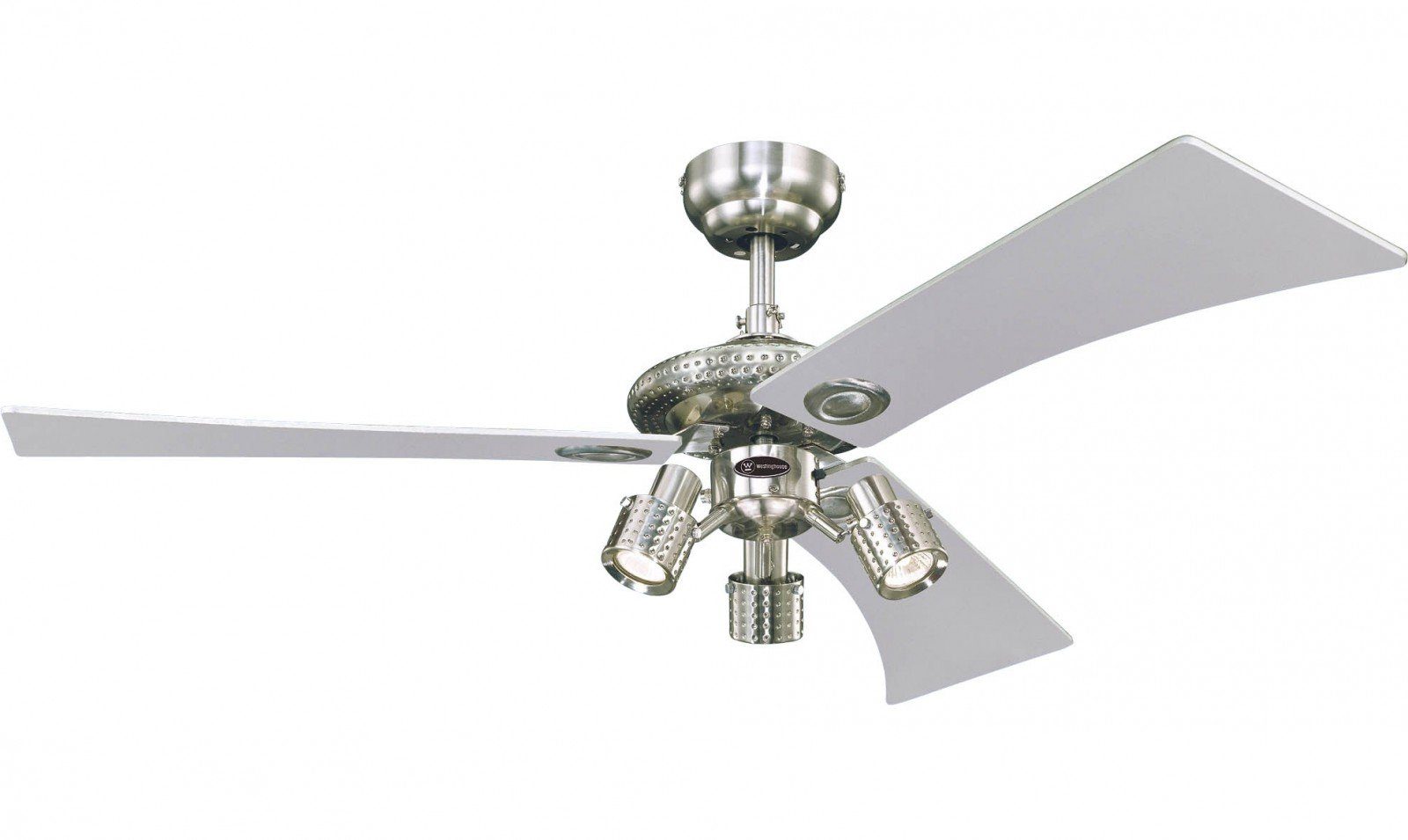 Deckenventilator Deckenventilator Audubon 122 cm mit Licht und Zugketten