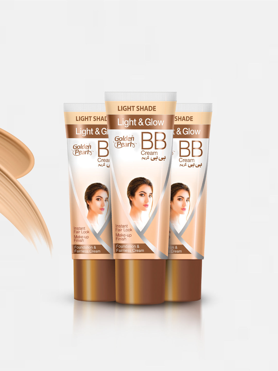 Pack of 3 Light & Glow BB Cream