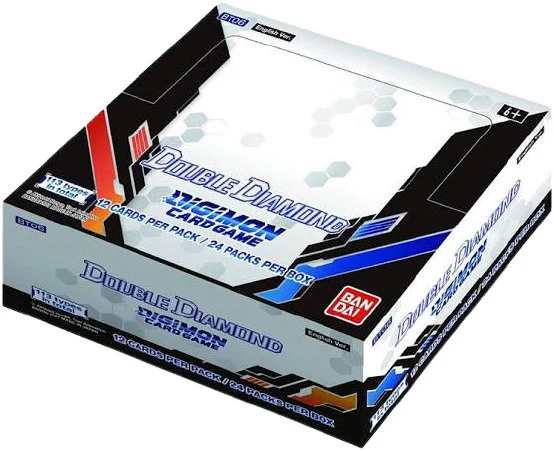 Digimon Series 06 Double Diamond BT06 Booster Box Case (12 booster boxes)