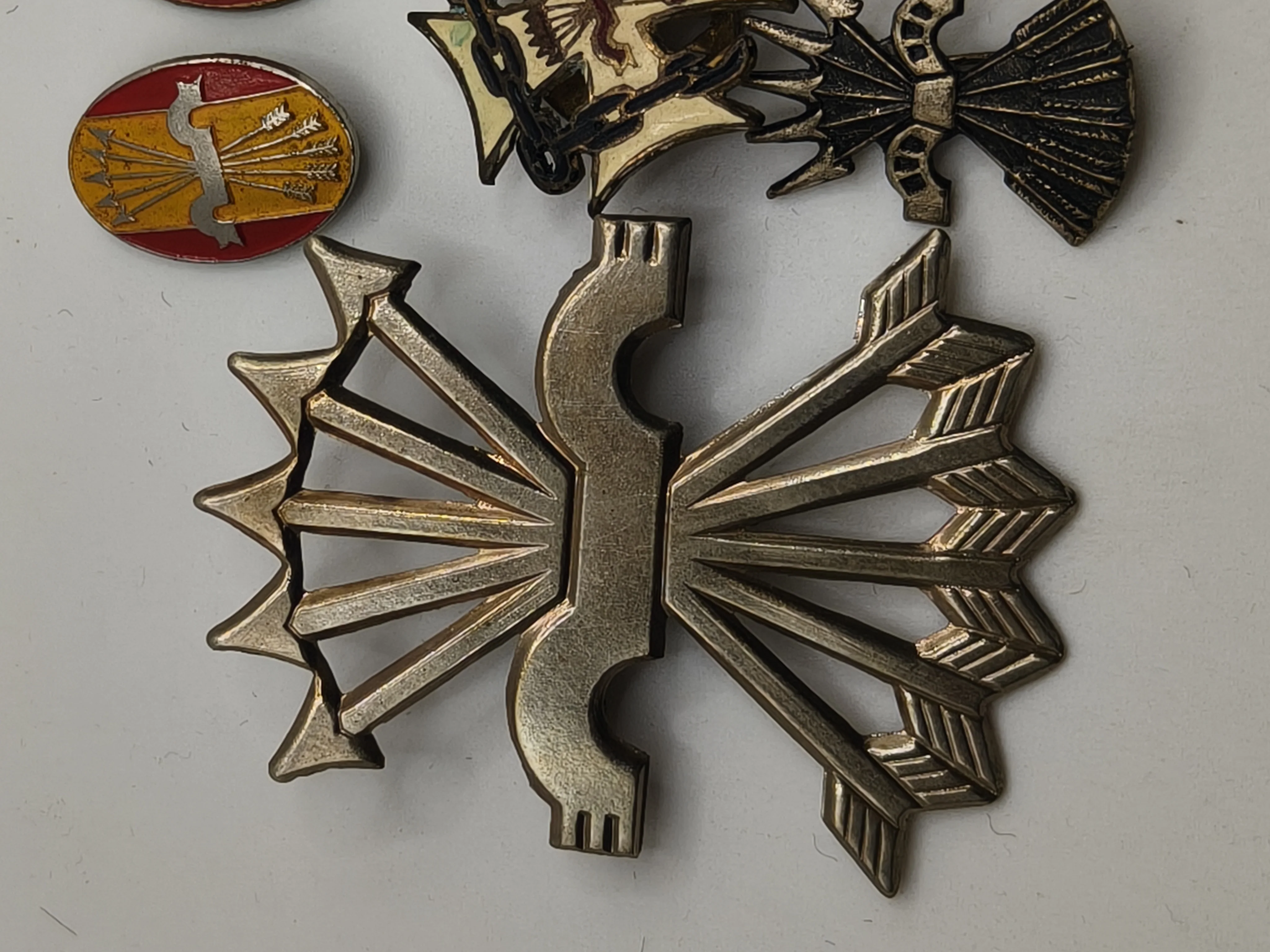Lot Phalanx Badges. Spanish civil war.