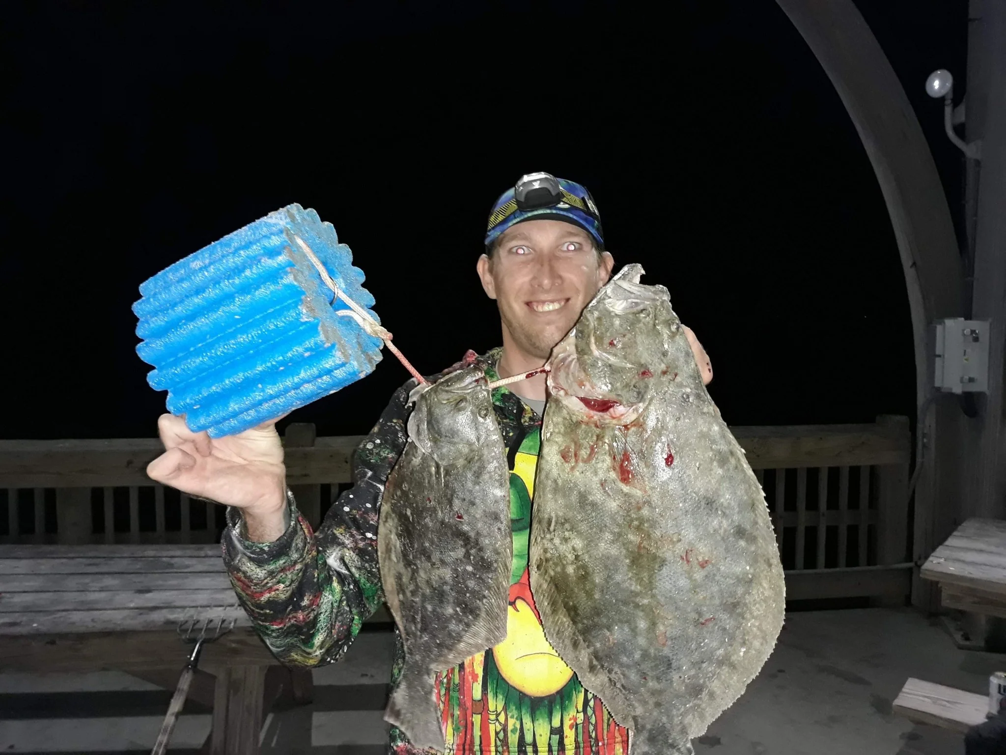 Green Blob Outdoors LED Flounder Gigging Bully Netting Light