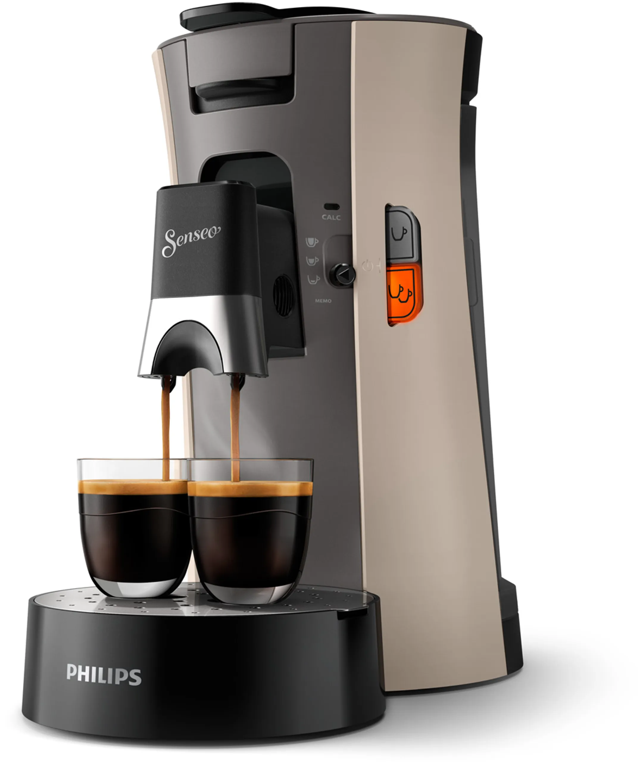 Philips Senseo Select CSA240/30 - Nougat/Kasjmier