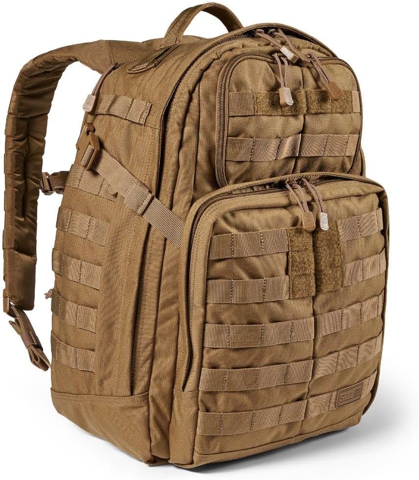5.11 Taktischer Rucksack, RUSH 24 2.0 Militär Survival Molle Rucksack mit Laptopfach, 37L, Style 56563ABR/56564ABR